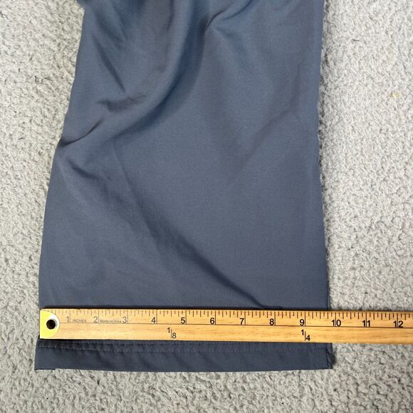 Adidas Track Pants Men 2XL Gray Zip Ankles Joggers Performance Training Athletic - Picture 13 of 15